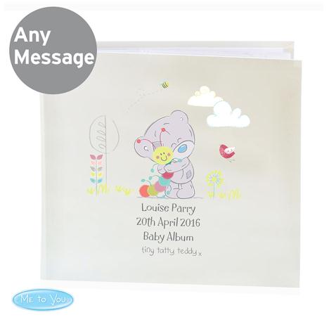Personalised Tiny Tatty Teddy Cuddle Bug Sleeved Photo Album £29.99